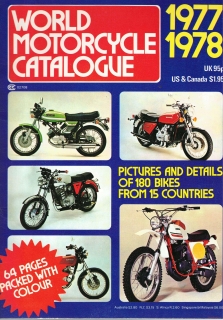 1977/1978 - World Motorcycle Catalogue