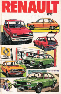 Renault 1977 (Prospekt/Brožura)