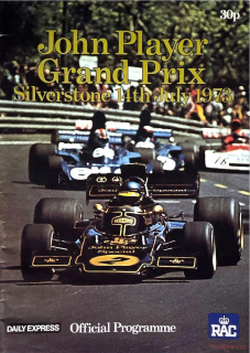 Silverstone 1973 Grand Prix Official Programme