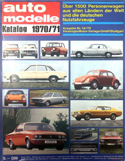 1970/1971 - AMS Auto Katalog (německá verze)