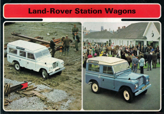 Land Rover Station Wagons 1972 (Prospekt)
