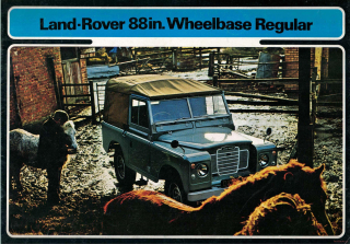 Land Rover 88in. Wheelbase Regular 1972 (Prospekt)