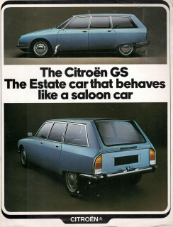 Citroen GS 1972 (Prospekt)