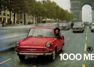 Škoda 1000 MB 1967 (Prospekt)