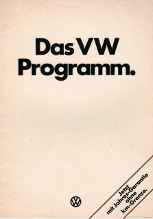 VW 1976 (Prospekt)