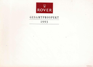Rover 1993 (Prospekt)
