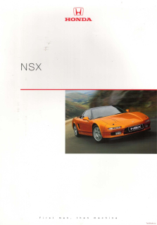 Honda NSX 1999 (Prospekt)