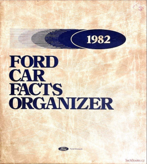 1982 Ford car facts organizer