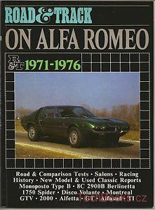 Road & Track on Alfa Romeo 1971 - 1976