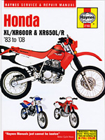 Honda XL/XR600R & XR650L/R (83-08)