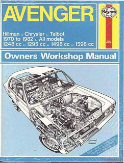 Hillman/Chrysler/Talbot Avenger (70-82)