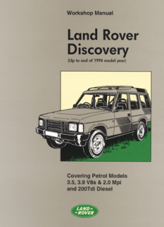 Land Rover Discovery Series II (90-94)