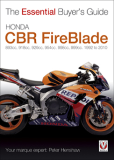 Honda CBR FireBlade 893cc, 918cc, 929cc, 954cc, 998cc, 999cc. 1992-2010