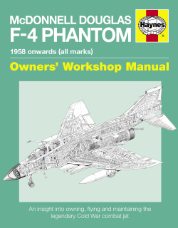 McDonnell Douglas F-4 Phantom Manual (Hardback)