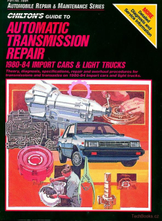 Automatic Transmission Repair 1980-1984 Imported Cars and Light Trucks