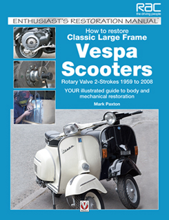 How to Restore Classic Large Frame Vespa Scooters - Rotary Valve 2-Strokes 59-08