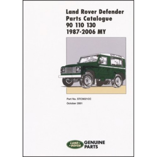 Land Rover Defender 90 110 130 Parts Catalogue 1987-2006 MY