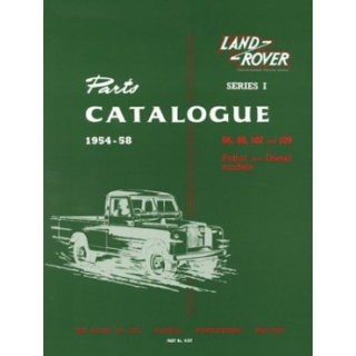 Land Rover Series I Parts Catalogue 1954-1958