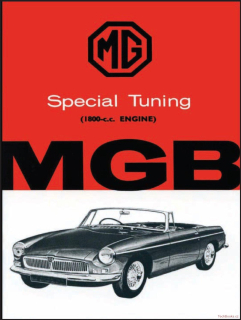 MG MGB 1800cc Special Tuning Handbook