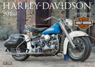 Harley-Davidson Official 2016 Calendar 16 měsíců
