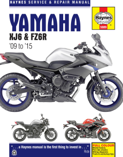 Yamaha XJ6 & FZ6R (09-15) 