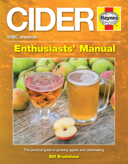 Cider Manual - Practical guide to growing apples and cidermaking