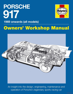 Porsche 917 Manual (1969 onwards)