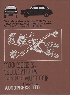 BMC Austin / Morris / MG / Riley / VdP / Wolseley 1100 Mk 2 & 1300 (68-69)