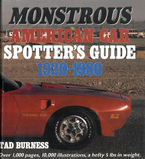 Monstrous American Car Spotter's Guide, 1920-1980