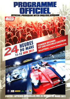 24 Heures du Mans 2011: Programme Officiel / Official Program