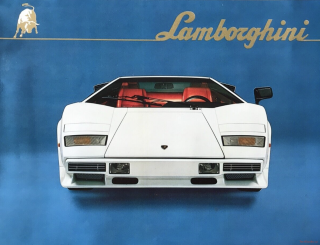 Lamborghini Countach LP500S 1982 (Prospekt)